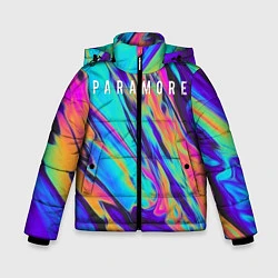 Куртка зимняя для мальчика PARAMORE, цвет: 3D-черный