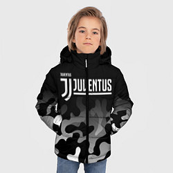 Куртка зимняя для мальчика JUVENTUS ЮВЕНТУС, цвет: 3D-черный — фото 2