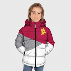 Куртка зимняя для мальчика AS Roma Red Design 2122, цвет: 3D-черный — фото 2