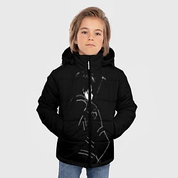 Куртка зимняя для мальчика Кирито, цвет: 3D-черный — фото 2
