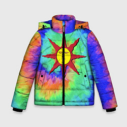 Куртка зимняя для мальчика DARK SOULS III, цвет: 3D-черный