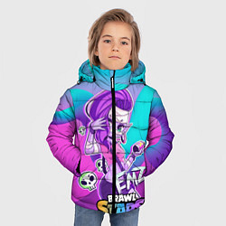 Куртка зимняя для мальчика Emz Brawl stars ЭМЗ, цвет: 3D-черный — фото 2