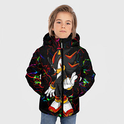 Куртка зимняя для мальчика Соник Sonic, цвет: 3D-красный — фото 2