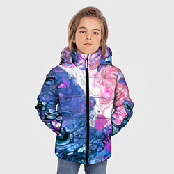 Куртка зимняя для мальчика Акрил, цвет: 3D-черный — фото 2