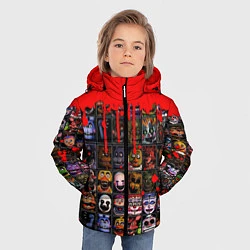 Куртка зимняя для мальчика Five Nights At Freddys, цвет: 3D-черный — фото 2