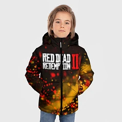 Куртка зимняя для мальчика RED DEAD REDEMPTION 2, цвет: 3D-черный — фото 2