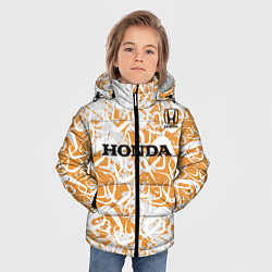Куртка зимняя для мальчика Honda, цвет: 3D-черный — фото 2