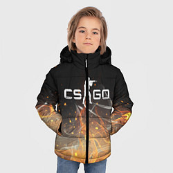Куртка зимняя для мальчика COUNTER STRIKE, цвет: 3D-черный — фото 2