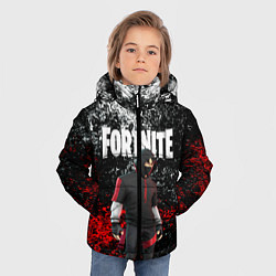 Куртка зимняя для мальчика IKONIK FORTNITE, цвет: 3D-черный — фото 2