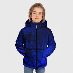 Куртка зимняя для мальчика Листья, цвет: 3D-красный — фото 2