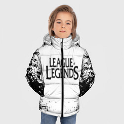 Куртка зимняя для мальчика League of legends, цвет: 3D-черный — фото 2