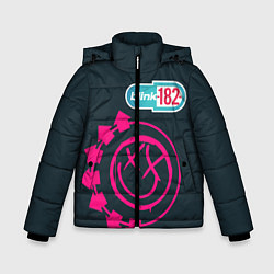 Куртка зимняя для мальчика Blink 182, цвет: 3D-светло-серый