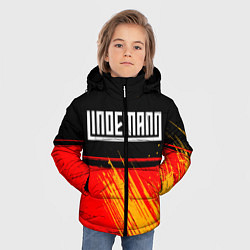 Куртка зимняя для мальчика LINDEMANN ЛИНДЕМАНН, цвет: 3D-черный — фото 2