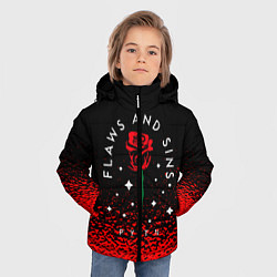 Куртка зимняя для мальчика PAYTON MOORMEIER, цвет: 3D-черный — фото 2