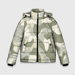 Куртка зимняя для мальчика Camouflage 1, цвет: 3D-черный