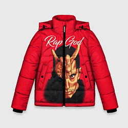 Зимняя куртка для мальчика EMINEM RAP GOD