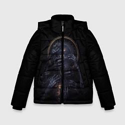 Куртка зимняя для мальчика Dark Soul, цвет: 3D-черный