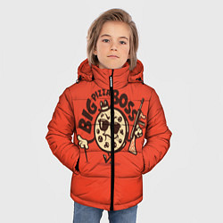 Куртка зимняя для мальчика BIG pizza BOSS, цвет: 3D-черный — фото 2