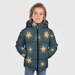 Куртка зимняя для мальчика Звезды, цвет: 3D-красный — фото 2