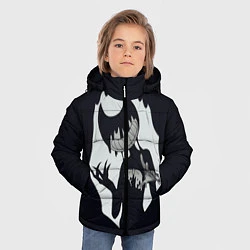 Куртка зимняя для мальчика Bendy And The Ink Machine, цвет: 3D-черный — фото 2
