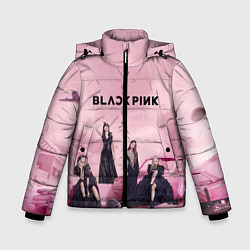 Куртка зимняя для мальчика BLACKPINK x PUBG, цвет: 3D-красный