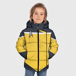 Куртка зимняя для мальчика Звездный костюм № 2 Z, цвет: 3D-черный — фото 2