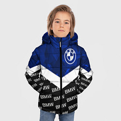 Куртка зимняя для мальчика BMW ELITE, цвет: 3D-черный — фото 2