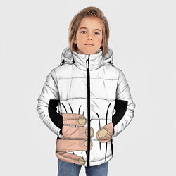 Куртка зимняя для мальчика Hand, цвет: 3D-черный — фото 2