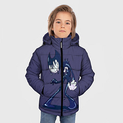 Куртка зимняя для мальчика Bendy And The Ink Machine, цвет: 3D-красный — фото 2