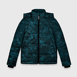 Куртка зимняя для мальчика ТЕКСТУРА МЕТАЛЛА, цвет: 3D-светло-серый