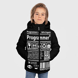 Куртка зимняя для мальчика Programmer, цвет: 3D-красный — фото 2