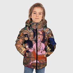 Куртка зимняя для мальчика BRING ME THE HORIZON ART, цвет: 3D-светло-серый — фото 2