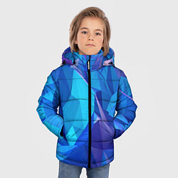 Куртка зимняя для мальчика NEON CRYSTALLS, цвет: 3D-светло-серый — фото 2
