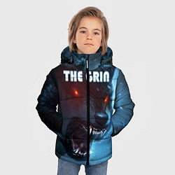Куртка зимняя для мальчика THE GRIN, цвет: 3D-черный — фото 2
