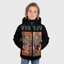 Куртка зимняя для мальчика BRING ME THE HORIZON, цвет: 3D-светло-серый — фото 2