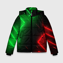Куртка зимняя для мальчика Geometry Z, цвет: 3D-черный