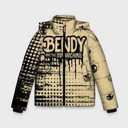 Куртка зимняя для мальчика BENDY AND THE INK MACHINE, цвет: 3D-черный