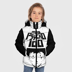 Куртка зимняя для мальчика Mob psycho 100 Z, цвет: 3D-черный — фото 2