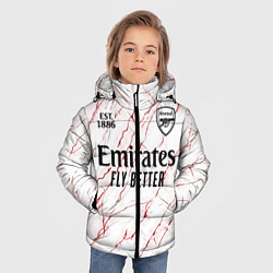 Куртка зимняя для мальчика ARSENAL 2021 - ГОСТЕВАЯ, цвет: 3D-черный — фото 2