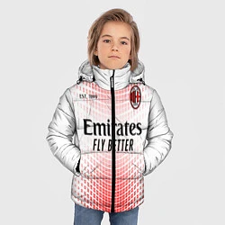 Куртка зимняя для мальчика AC MILAN 2021 - ГОСТЕВАЯ, цвет: 3D-светло-серый — фото 2