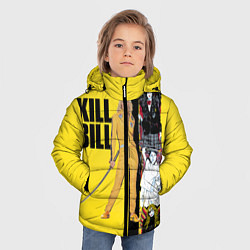 Куртка зимняя для мальчика Убить Билла, цвет: 3D-черный — фото 2