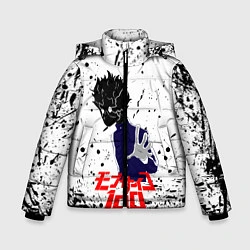 Куртка зимняя для мальчика 100% Z, цвет: 3D-черный