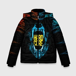 Куртка зимняя для мальчика HARD CORE, цвет: 3D-черный