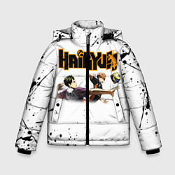 Куртка зимняя для мальчика Haikyu Z, цвет: 3D-черный