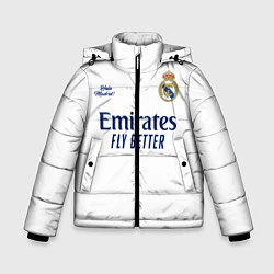 Куртка зимняя для мальчика REAL MADRID, домашняя 2021, цвет: 3D-черный