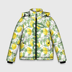Куртка зимняя для мальчика Лимон, цвет: 3D-светло-серый