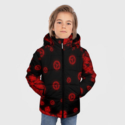 Куртка зимняя для мальчика MERCEDES - Snow, цвет: 3D-черный — фото 2
