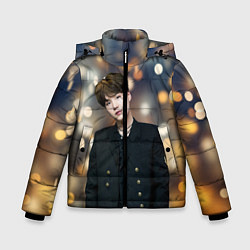 Куртка зимняя для мальчика MIN YOONGI, цвет: 3D-черный