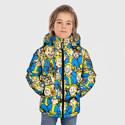 Куртка зимняя для мальчика FALLOUT, цвет: 3D-светло-серый — фото 2