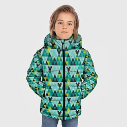 Куртка зимняя для мальчика Mickey pattern, цвет: 3D-черный — фото 2